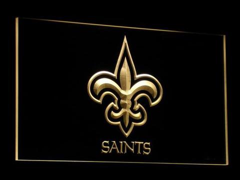 New Orleans Saints Logo LED Neon Sign